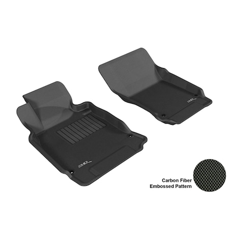 3D Maxpider INFINITI M37 2011-2013 KAGU BLACK R1 Floor Mat L1IN01511509